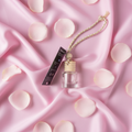 Car Diffuser - Pink Silk Background