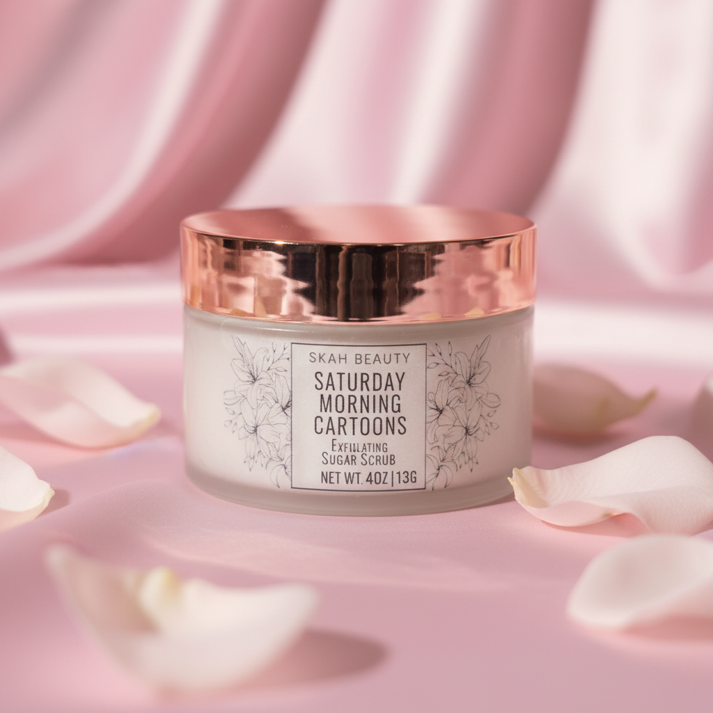Saturday Morning Cartoons 4oz Foaming Sugar Scrub