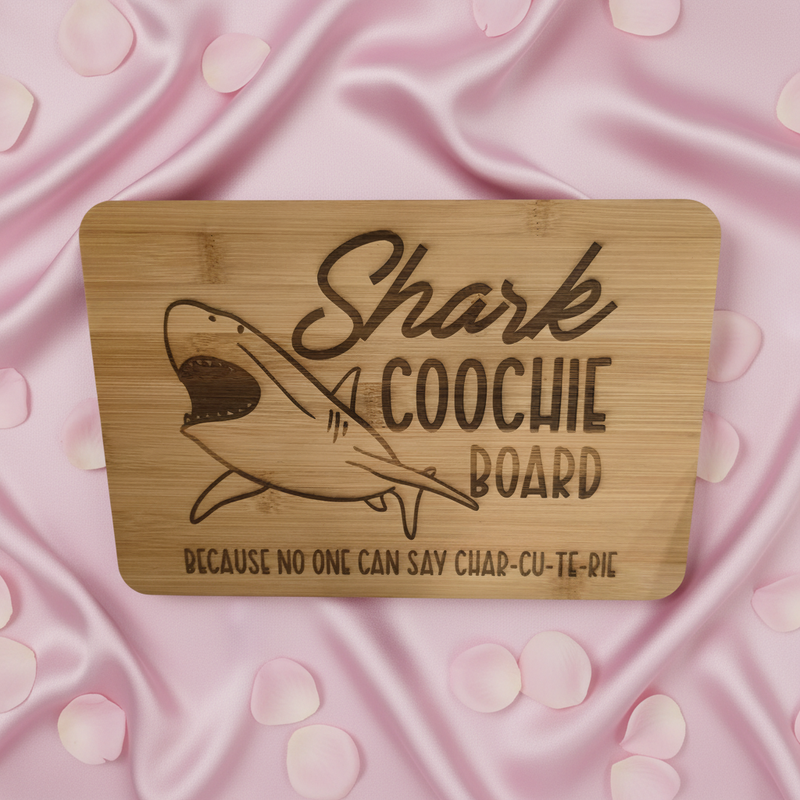 Shark Coochie Cutting Board